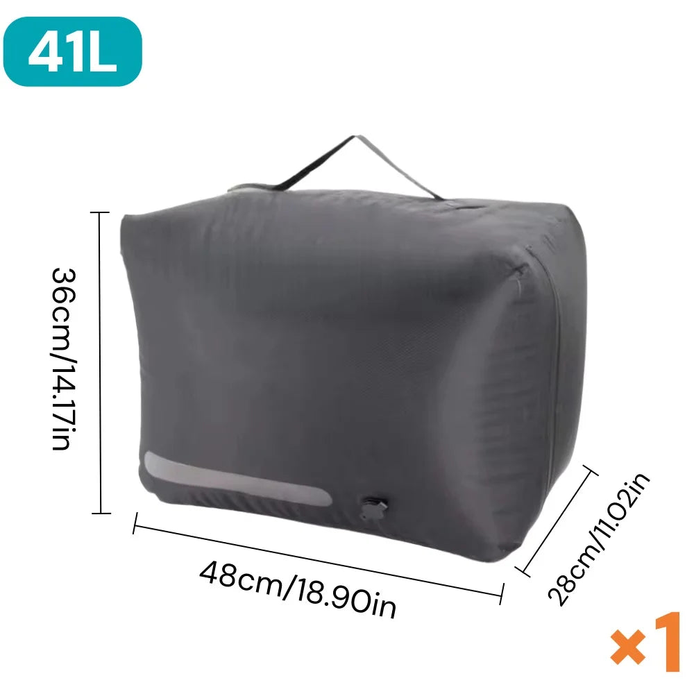 Travel Vacuum Storage Bags – Reusable Compression Bags with Pump
