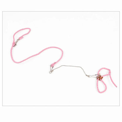 Adjustable Soft Harness & Leash Set for Small Pets – Hamsters, Rats & Ferrets