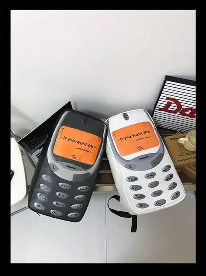 Unisex Splashproof Nylon Backpack with Mobile Phone Pocket – High-Capacity Casual Street Style Bag