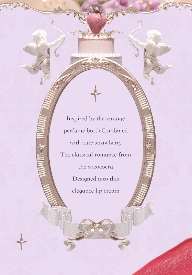 Strawberry Glowy Lip Gloss – Moisturising & Nourishing Full-Size Lip Colour