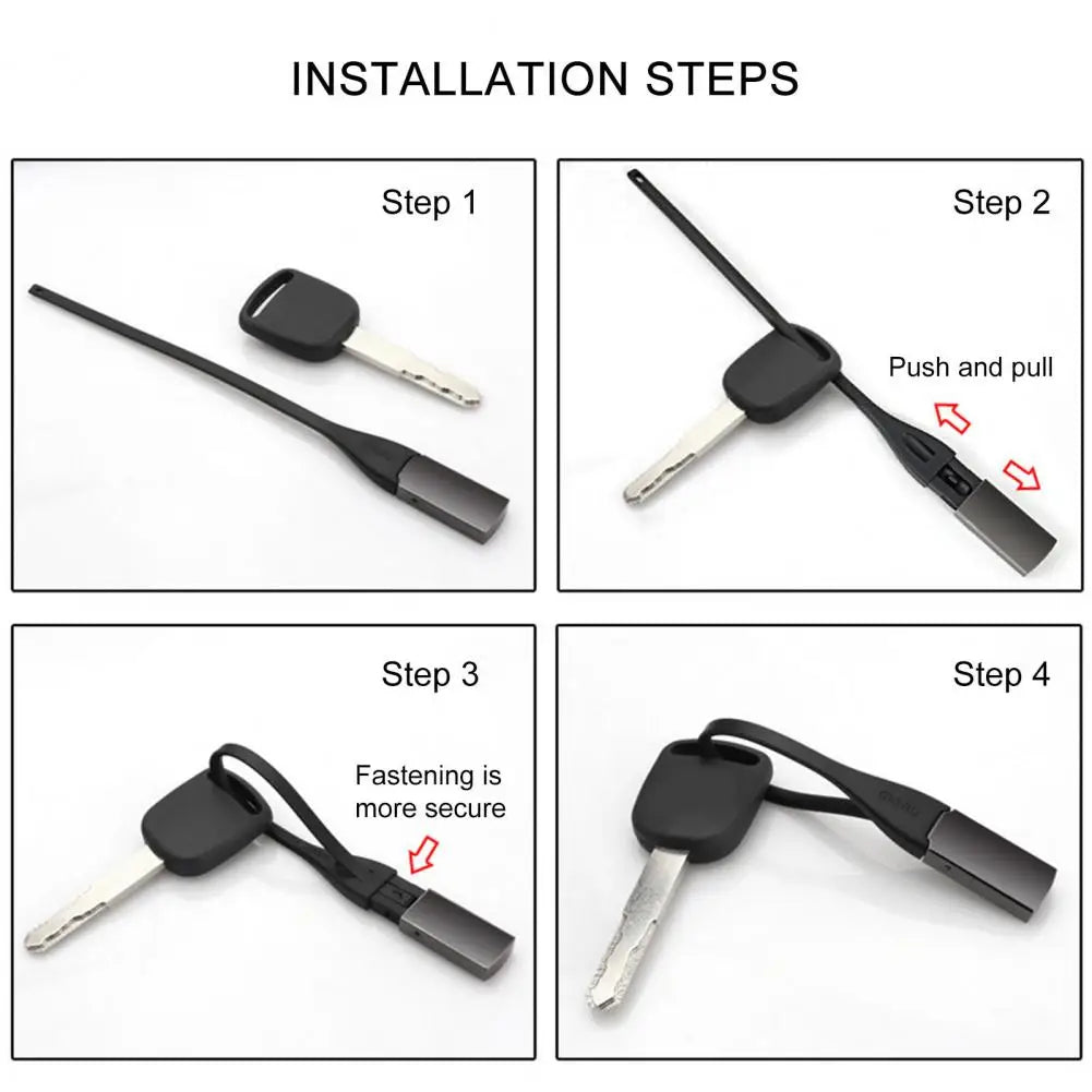 Durable Metal Car Keychain