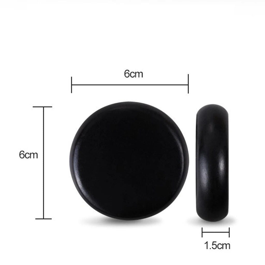 4PCS Hot Stone Massage Set – Jade & Basalt Relaxation Kit