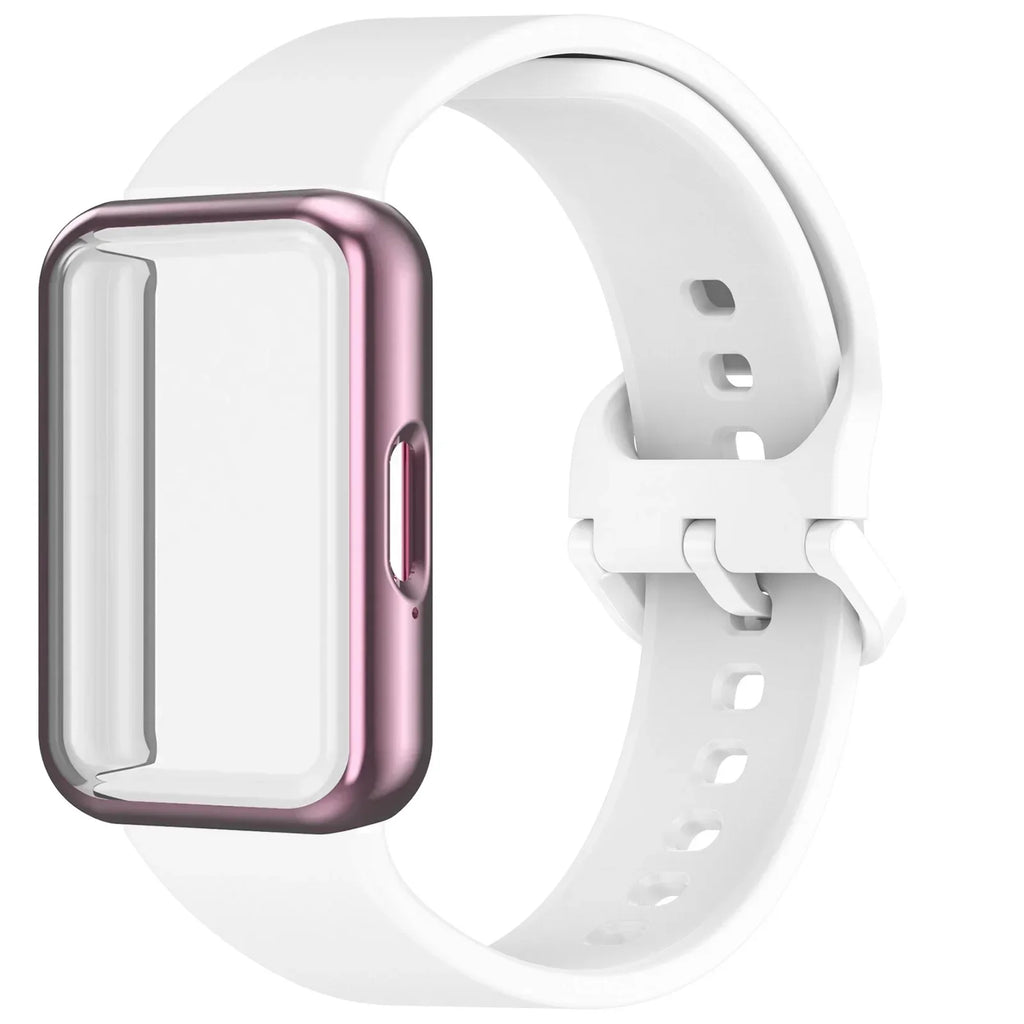 Samsung Galaxy Fit 3 Strap & Case – Silicone Band Cover Kit