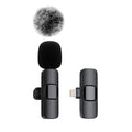 Wireless Lavalier Microphone for iPhone, Android & Laptop