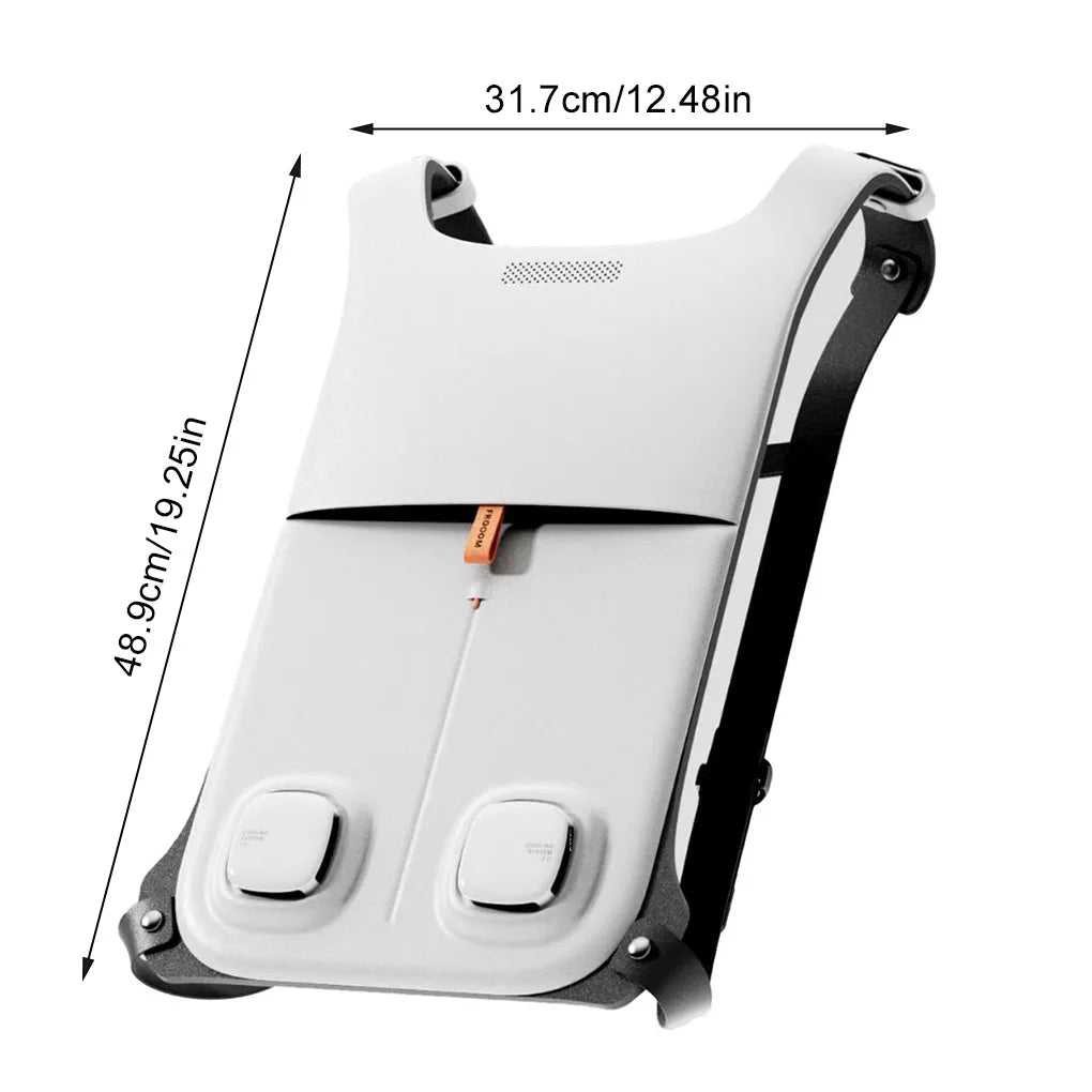 Semiconductor Refrigeration Cooling Air Conditioner Clothing Summer Air Conditioning Vest Outdoor Work Circulating Ice Clothes