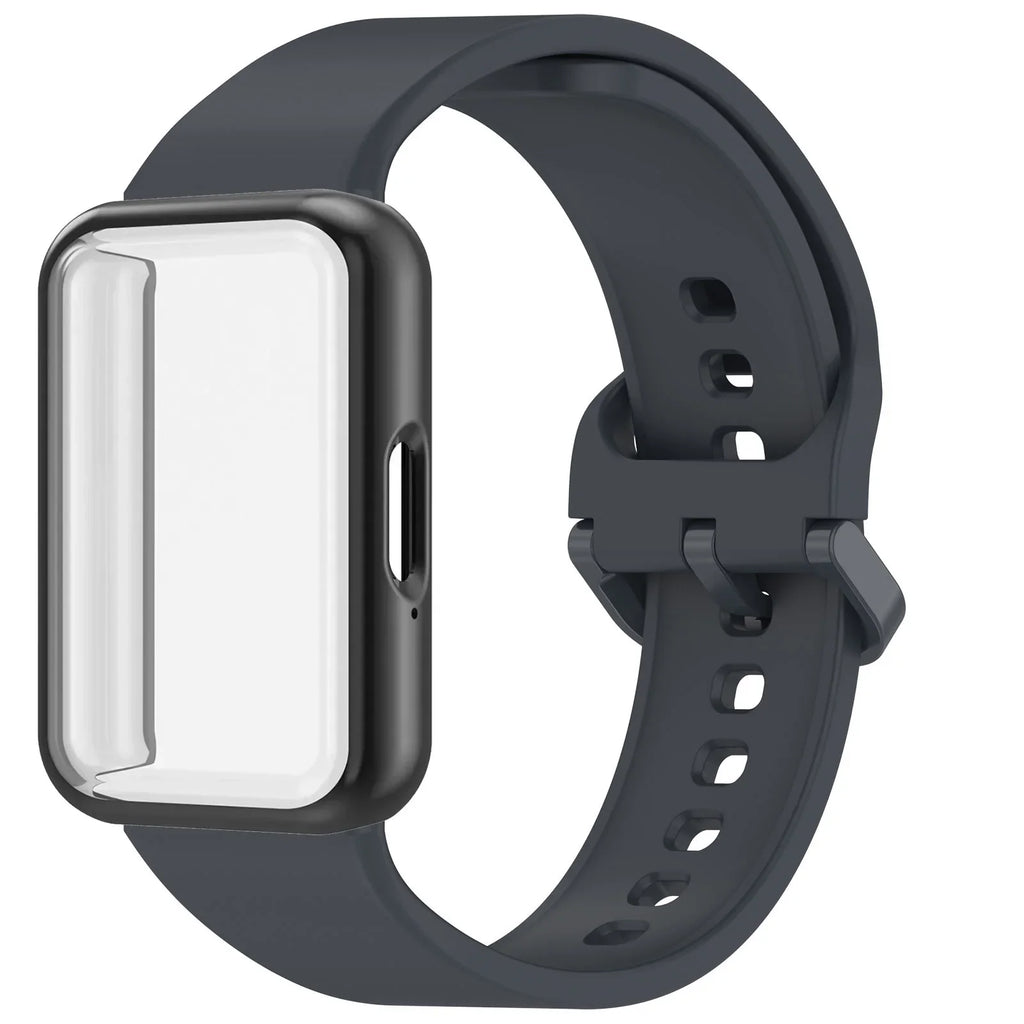 Samsung Galaxy Fit 3 Strap & Case – Silicone Band Cover Kit