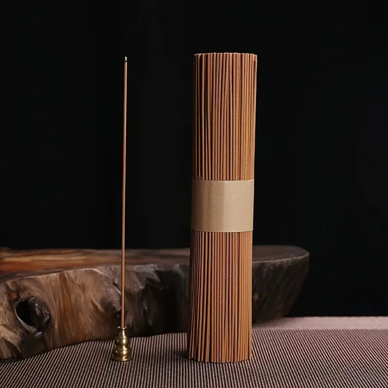 450Pcs Natural Old Sandalwood Incense Sticks, Available in Sandalwood, Mugwort, Agarwood, Tibetan Incense, Thuja, Suitable for Home, Office, Energy, Meditation and Stress Relief, Perfect for Gatherings, Tea Tasting, Bedroom,