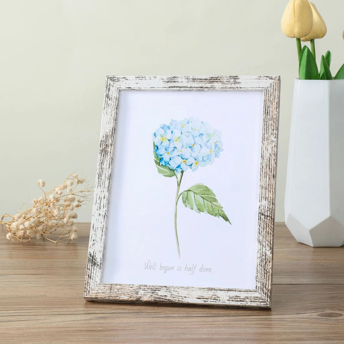 Wooden Photo Frame – Wall Hanging Picture Frame Stand for Photos