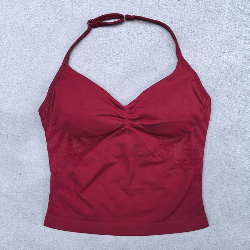 Women’s Adjustable Backless Yoga Top