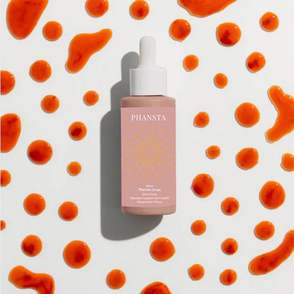 Natural Self Tanning Drops – Herbal Bronzer for Face & Body Sunless Gradual Tan