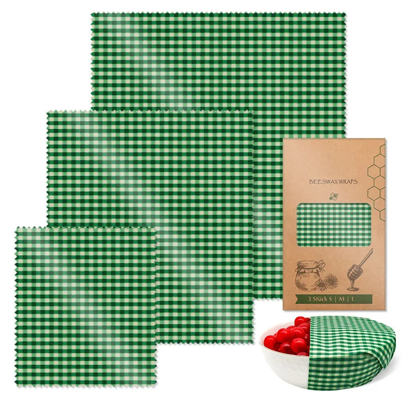 Beeswax Food Wrap – Reusable Cotton Preservation Cloth