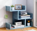 Bookcase Desktop Desk Storage and Storage Rack Household Desk Small Bookshelf Bedroom Office Multi-layer Simple Shelf