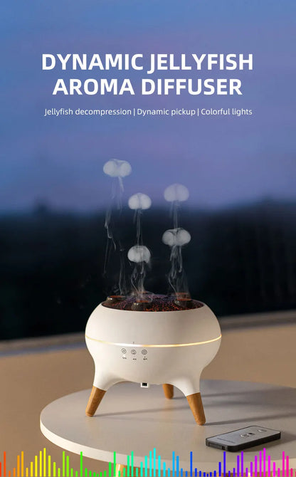 Jellyfish Effect Air Humidifier & Oil Diffuser – 250ml