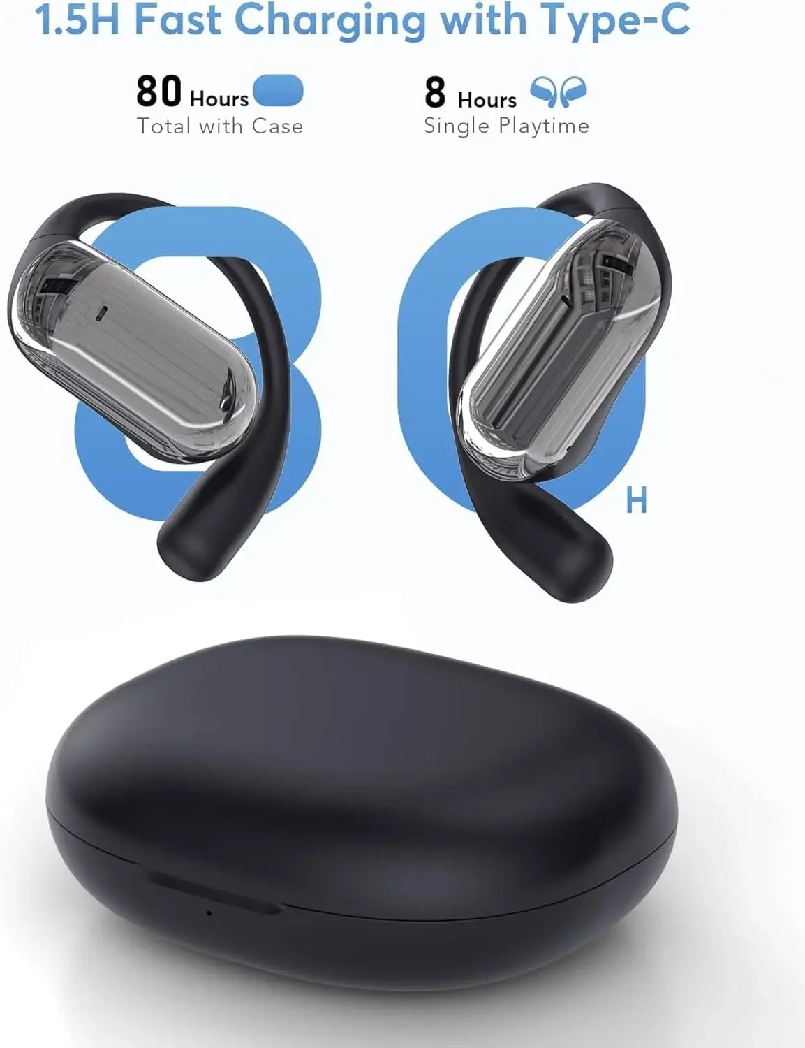 AI Translator Earbuds – 144 Languages, Noise-Cancelling Bluetooth for Travel & Business