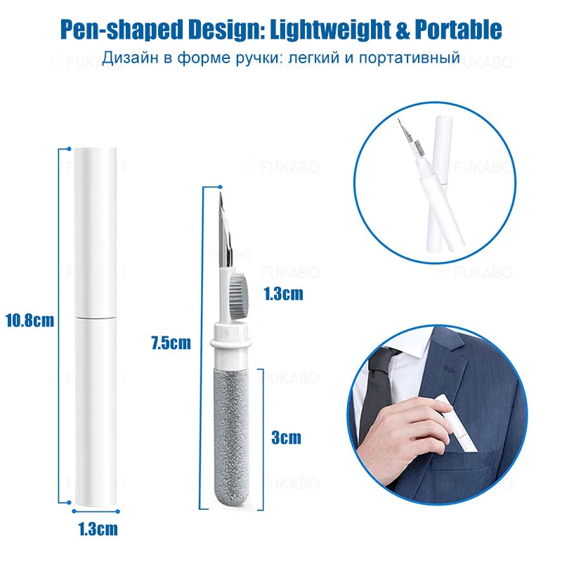 Bluetooth Earbuds Cleaning Pen – AirPods & Earphone Cleaner Kit