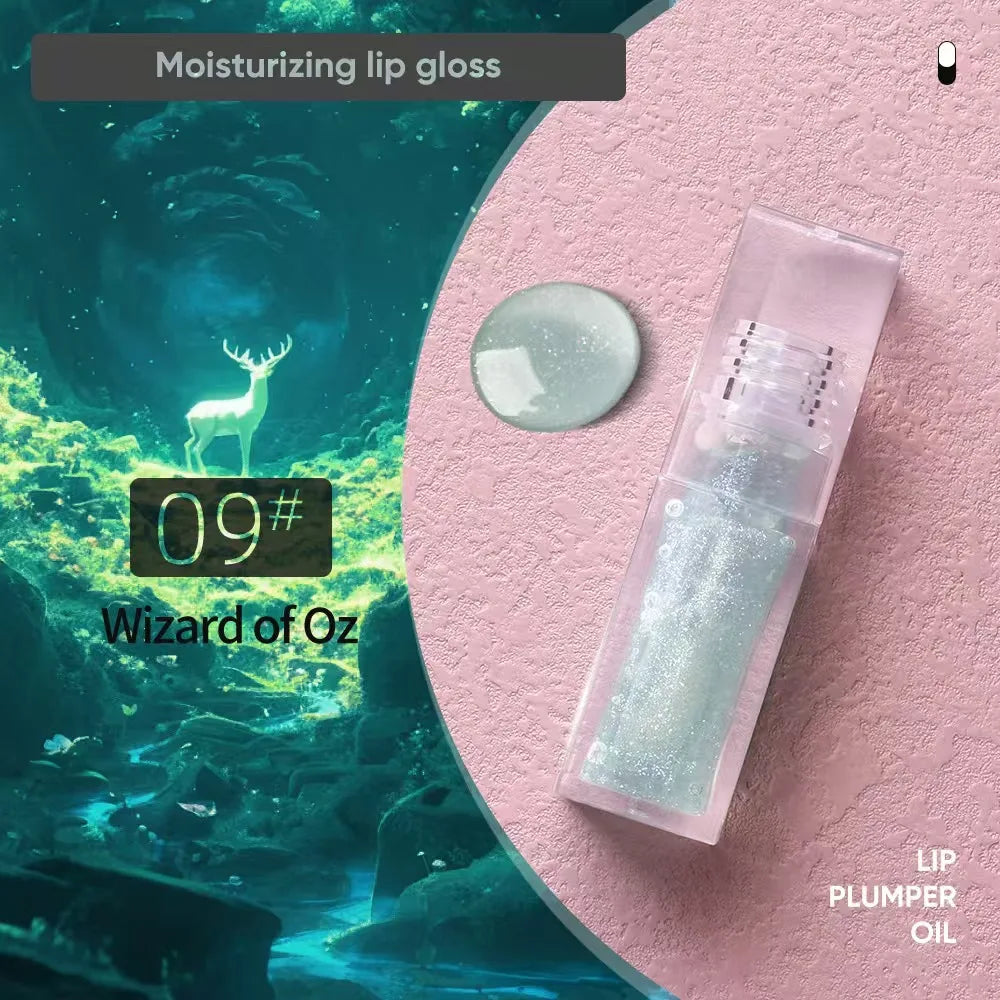 Hydrating Plumping Lip Gloss – Clear & Tinted, Long-Lasting & Waterproof