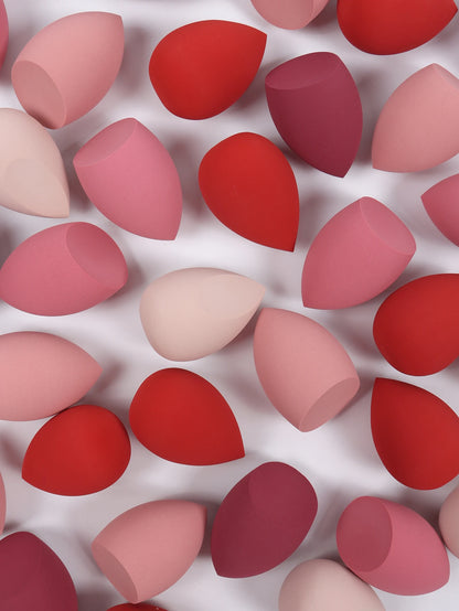 25-Pack Makeup Sponges for Foundation Cream & Powder – Multi-Colour Beauty Blenders