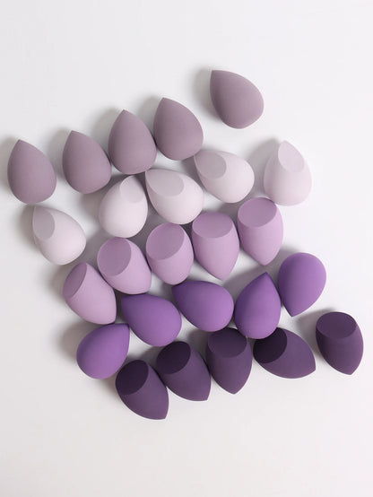 25-Pack Makeup Sponges for Foundation Cream & Powder – Multi-Colour Beauty Blenders