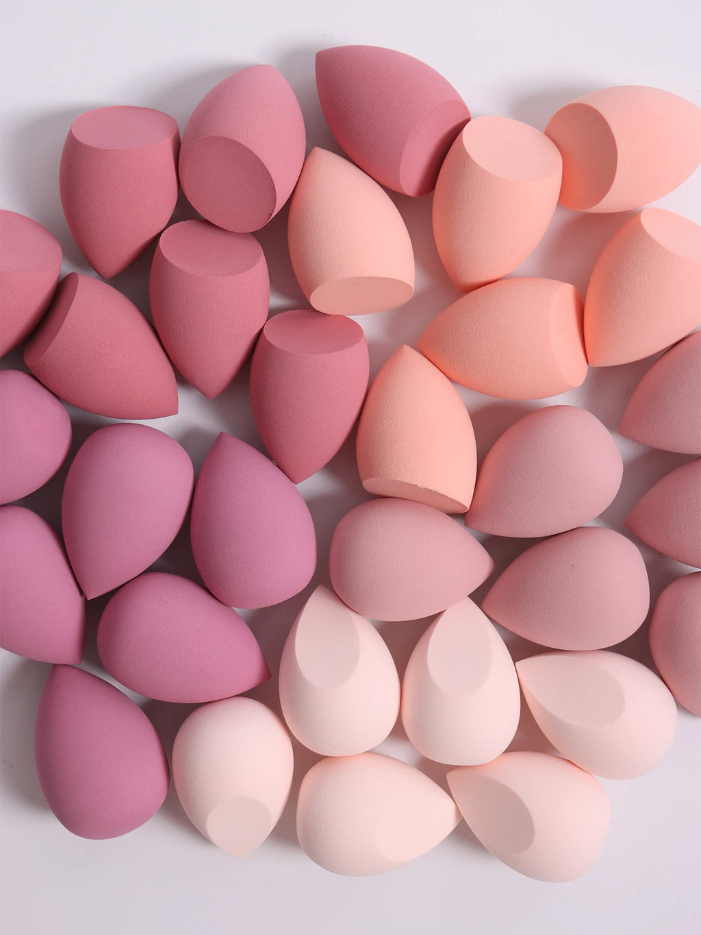 25-Pack Makeup Sponges for Foundation Cream & Powder – Multi-Colour Beauty Blenders