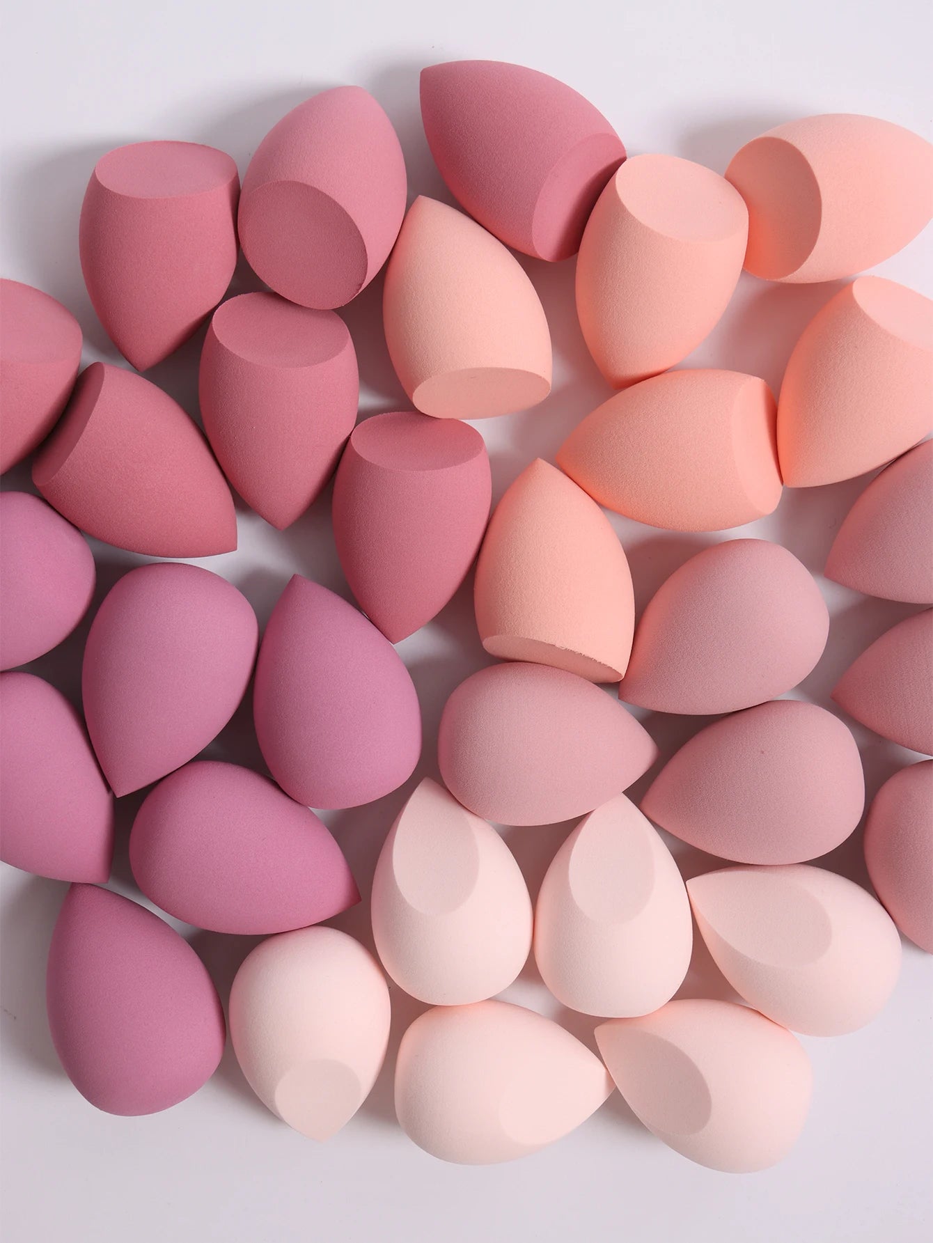 25-Pack Makeup Sponges for Foundation Cream & Powder – Multi-Colour Beauty Blenders