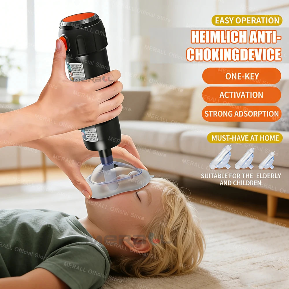 Anti Choking Rescue Device – Emergency First Aid Sucker Tool