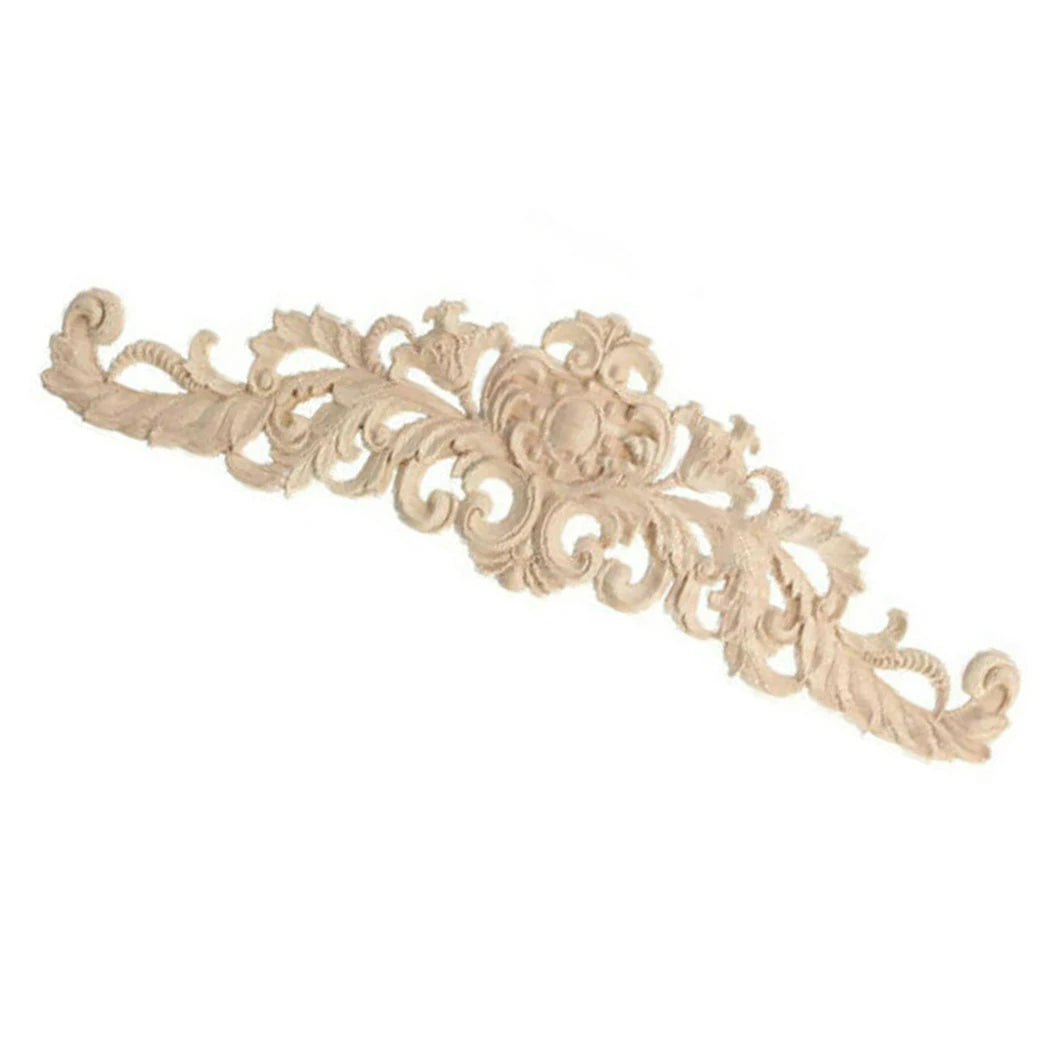 Wooden Carved Furniture Applique Moulding for Cabinet Doors & DIY Home Décor
