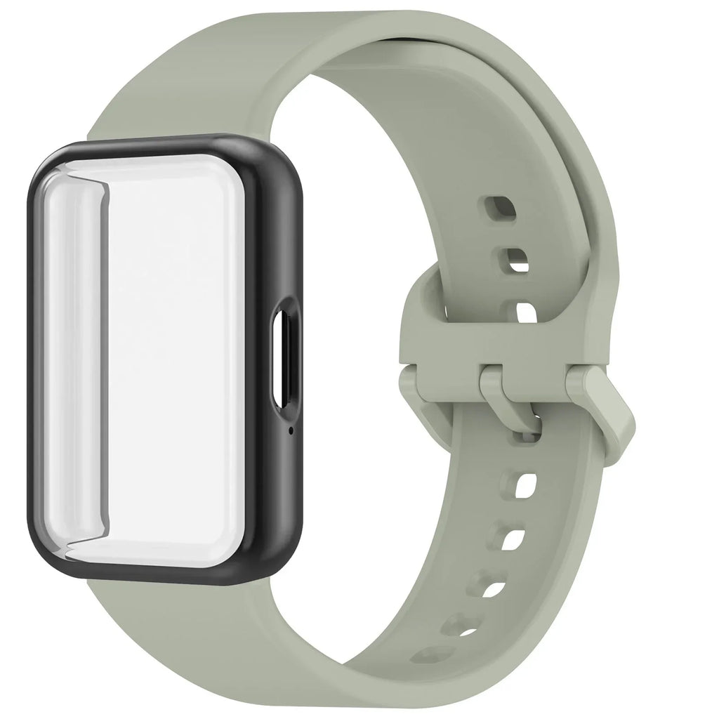 Samsung Galaxy Fit 3 Strap & Case – Silicone Band Cover Kit