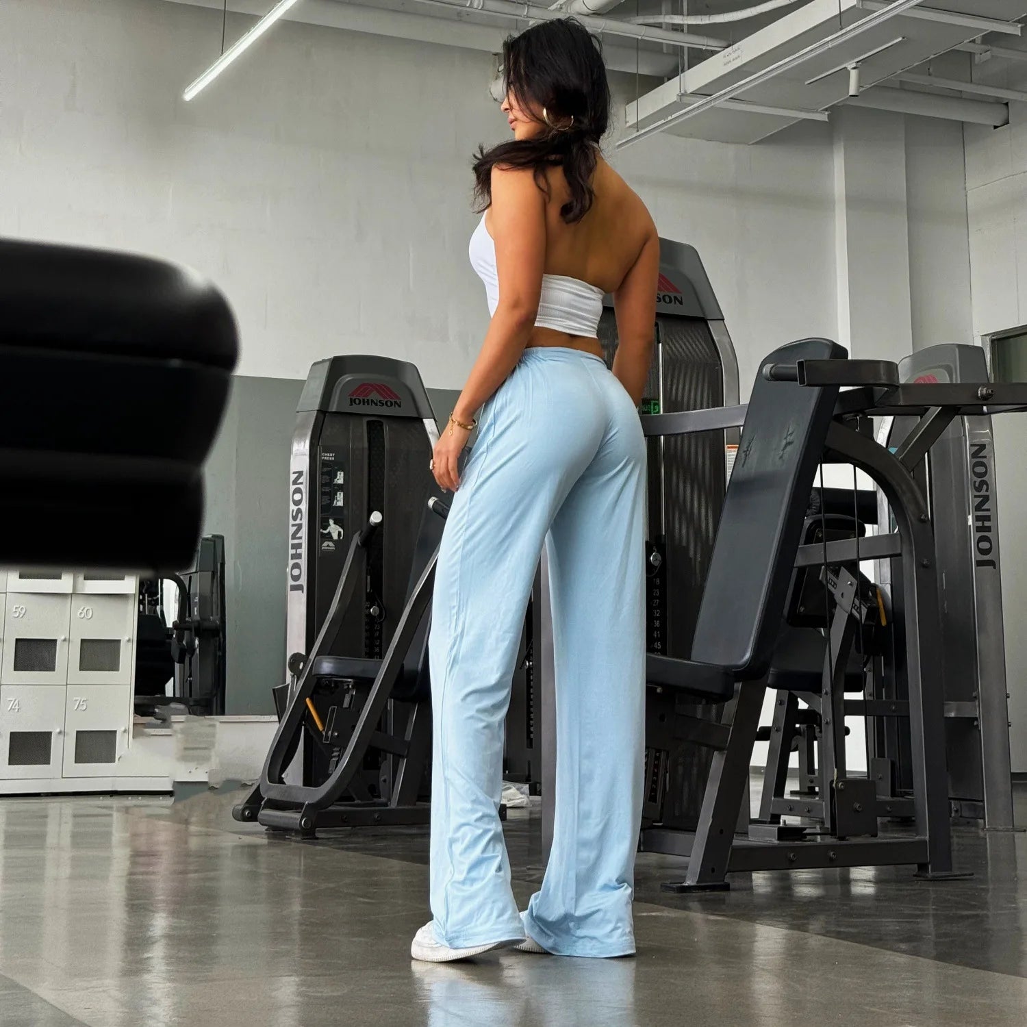 High-Waist Zipper Yoga Pants for Women