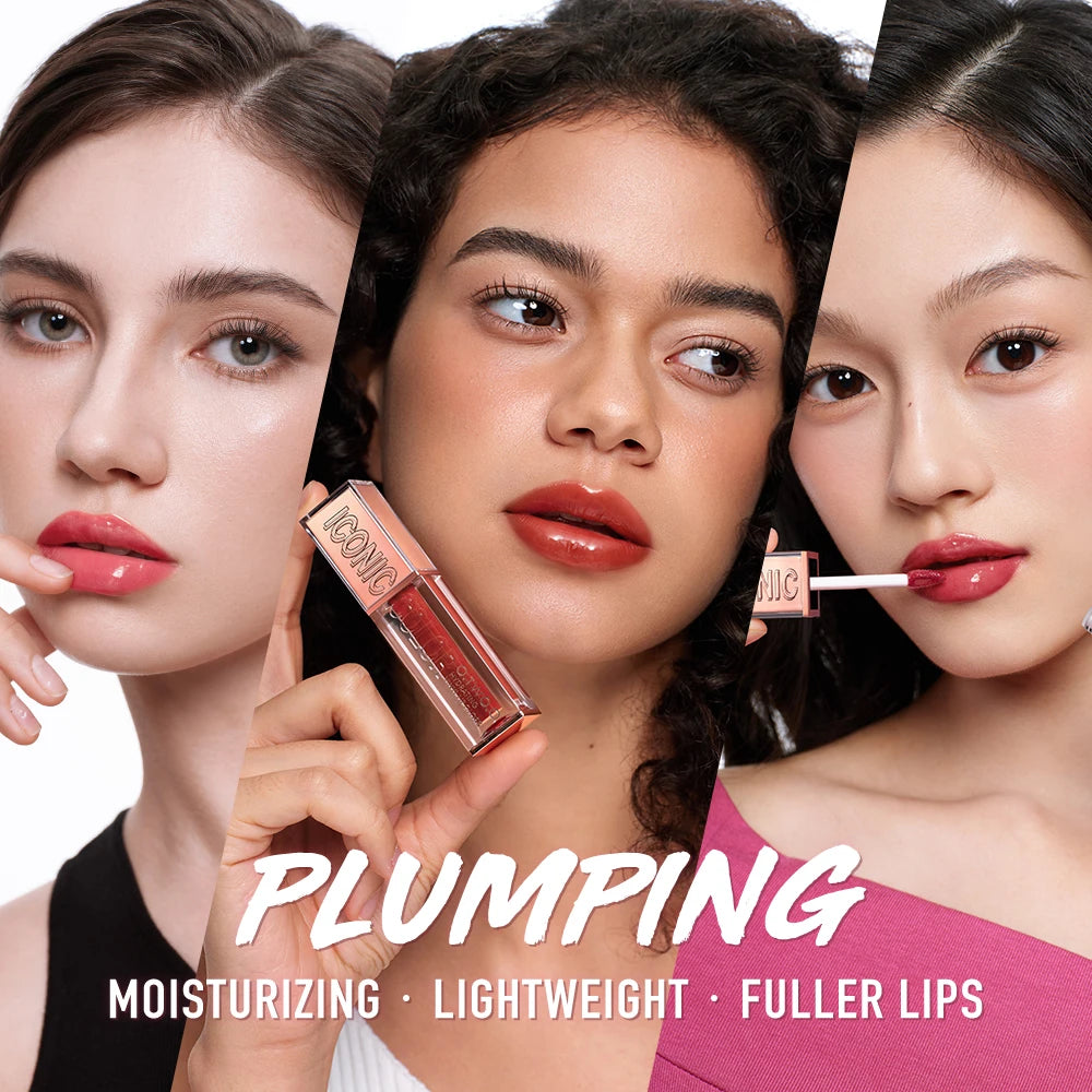 Hydrating Plump Lip Gloss – High-Shine Moisturising & Waterproof Lip Colour