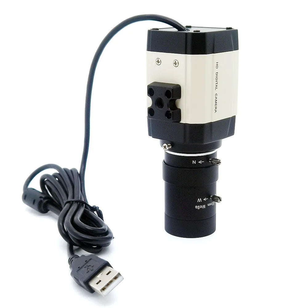 4MP 30fps 2560x1440 High Speed UVC USB Webcam 5-50mm / 2.8-12mm Varifocal  Zoom Lens option 720P USB 1280*720 USB Camera