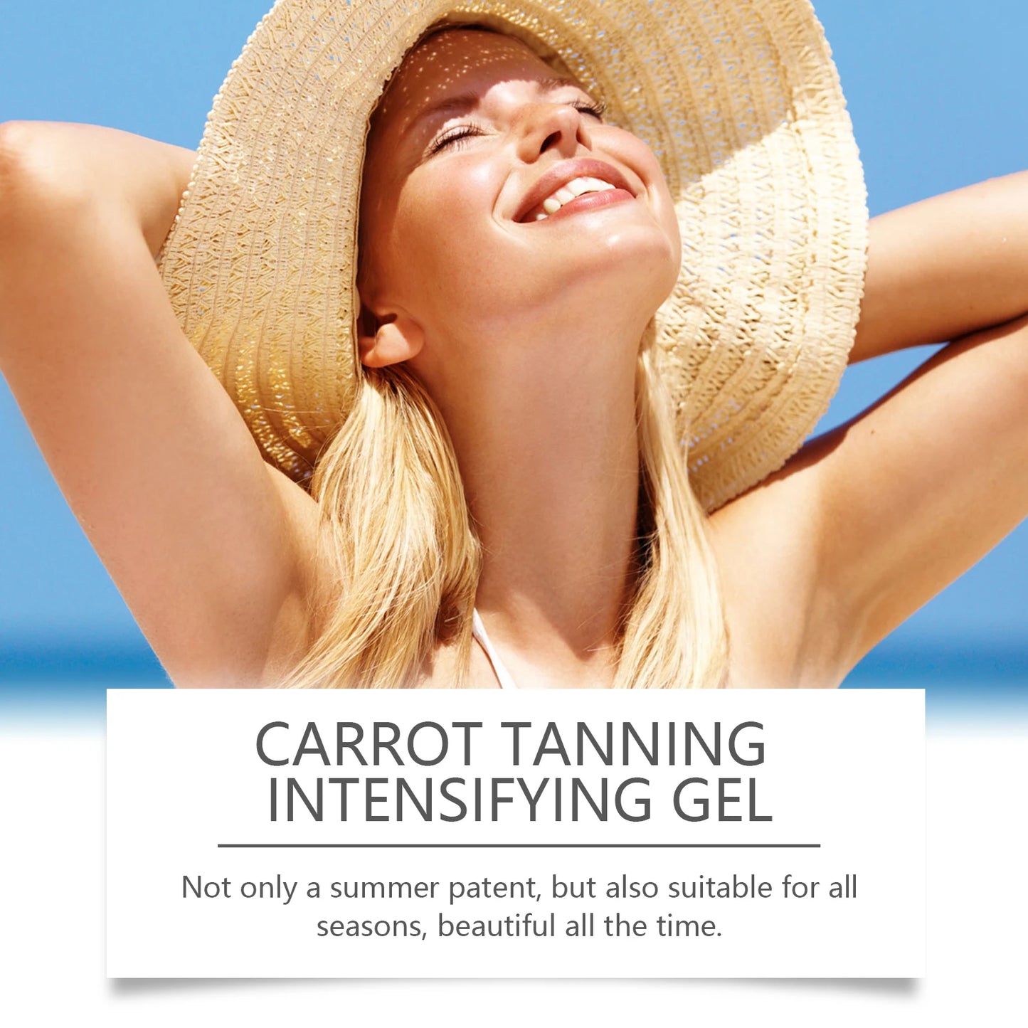 Intensive Self Tanning Gel – Fast Bronzing Lotion for Face & Body Sunless Tan 100g