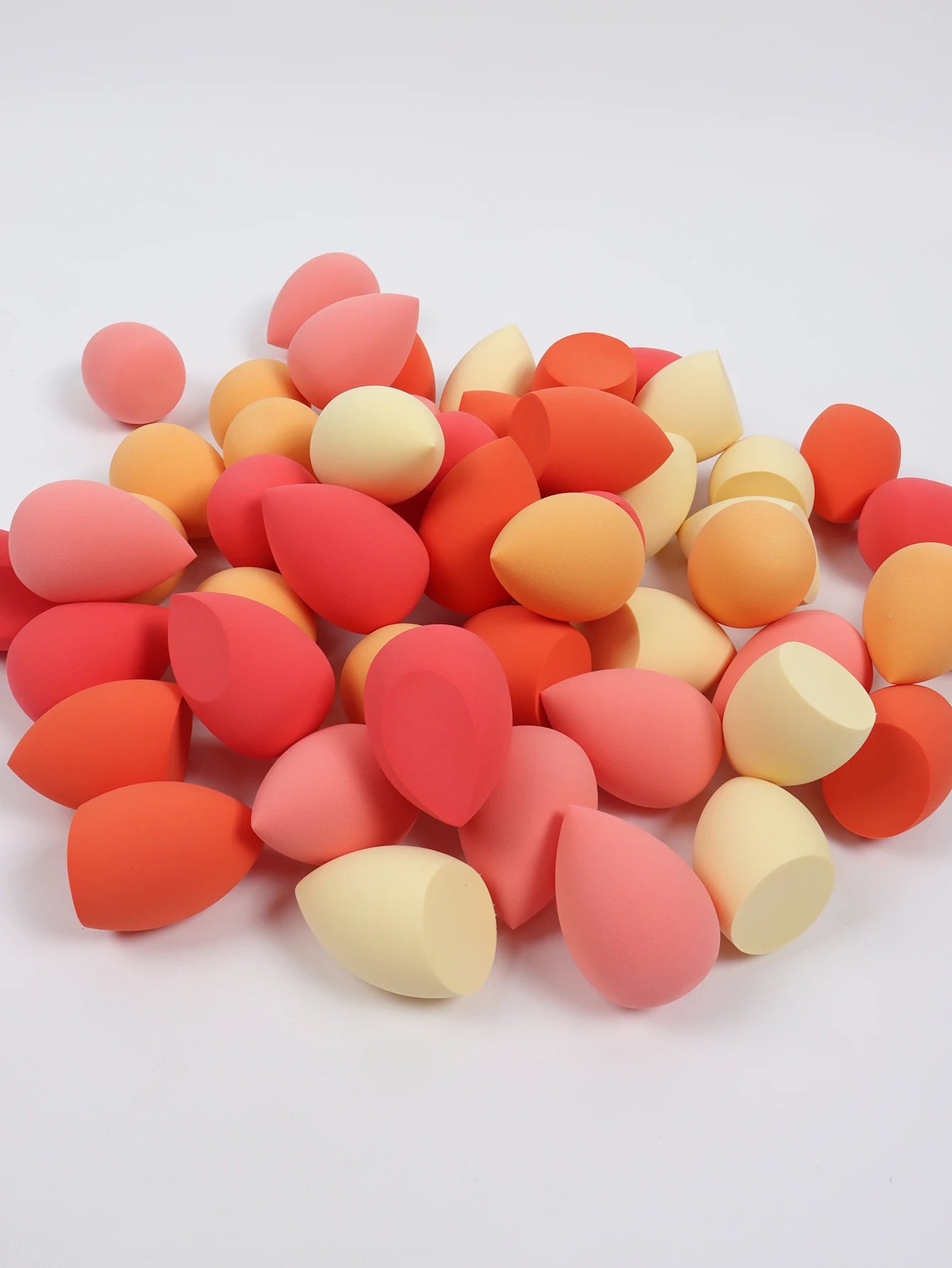 25-Pack Makeup Sponges for Foundation Cream & Powder – Multi-Colour Beauty Blenders