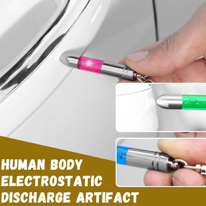 Portable Anti-Static Keychain Human Body Static Electricity Remover