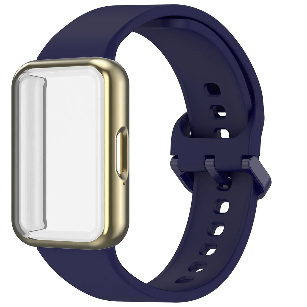 Samsung Galaxy Fit 3 Strap & Case – Silicone Band Cover Kit
