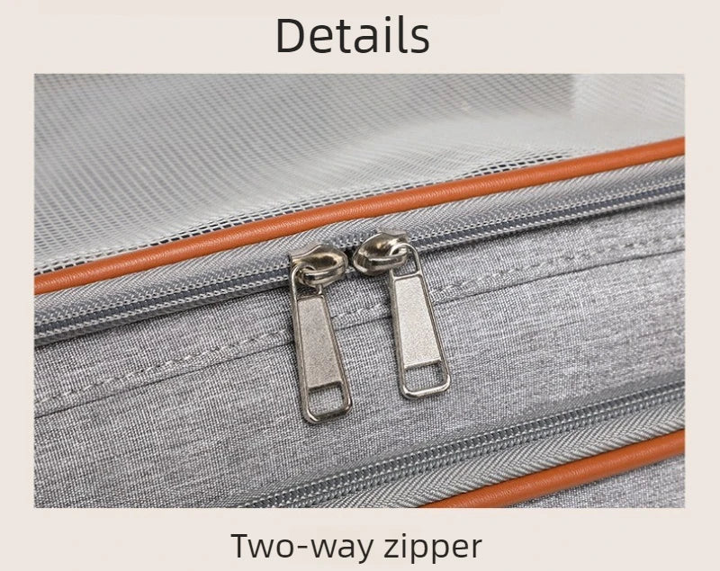 Pet Outdoor Suitcase Expandable Cat Bag Portable Pet Trolley Case Large Capacity Handbag Dog Cat Bag Car Bag Dog Travel Case