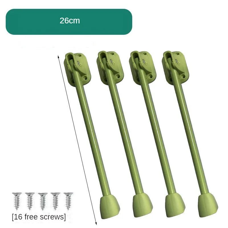 Iron Outdoor Portable Table Legs Adjustable 28/26cm Camping Picnic Table Legs No Punching Required Natural Hike Accessories