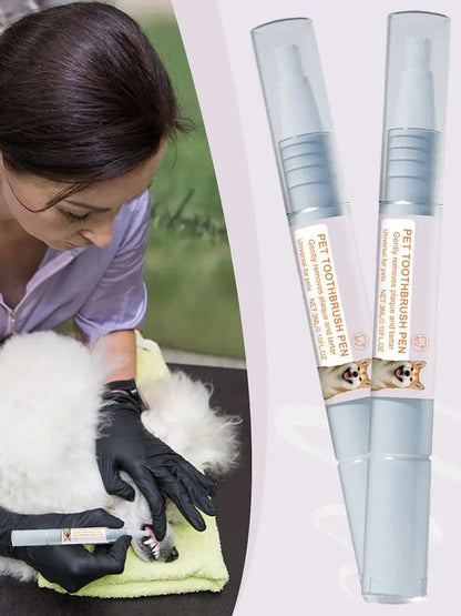 Pet Teeth Cleaning Pen for Dogs & Cats – Easy Dental Care for Fresh Breath