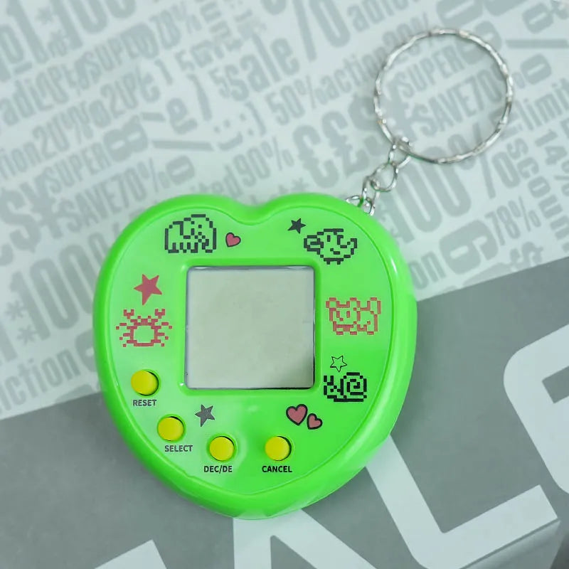 Virtual Pet Handheld Game – 168 Digital Animals, Pocket Console for Kids & Adults