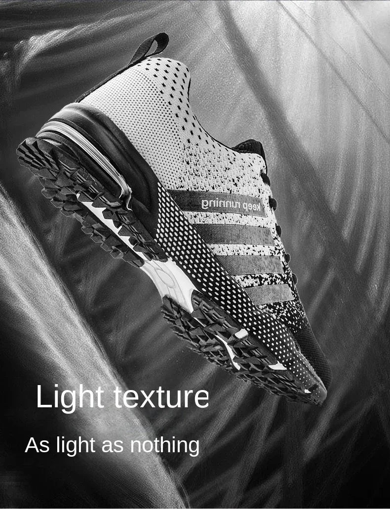 Men’s Summer Breathable Mesh Sneakers – Lightweight Casual & Running Shoes