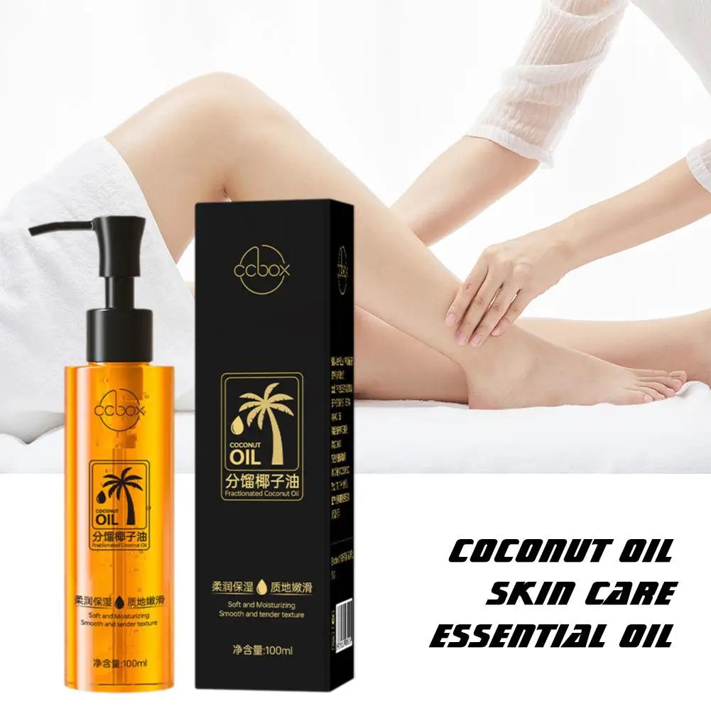 Distilled Coconut Oil Facial And Body Skincare Essential Oil Pure Coconut Oil for Skin Care Natural Coconut Oil Beauty Products