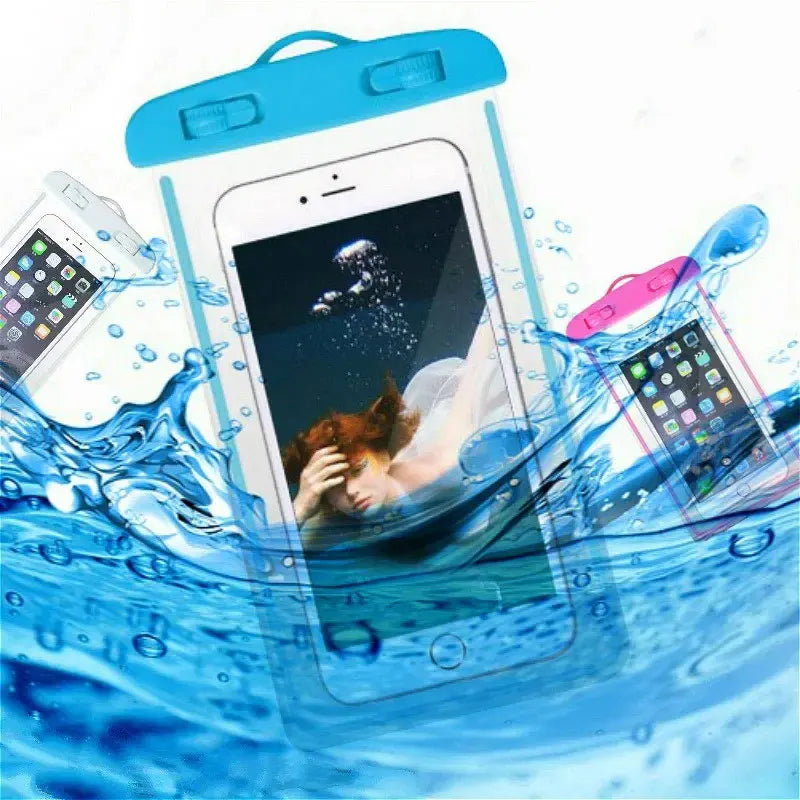 Waterproof Phone Pouch with Touchscreen – Clear Protective Bag for Swimming & Outdoors
