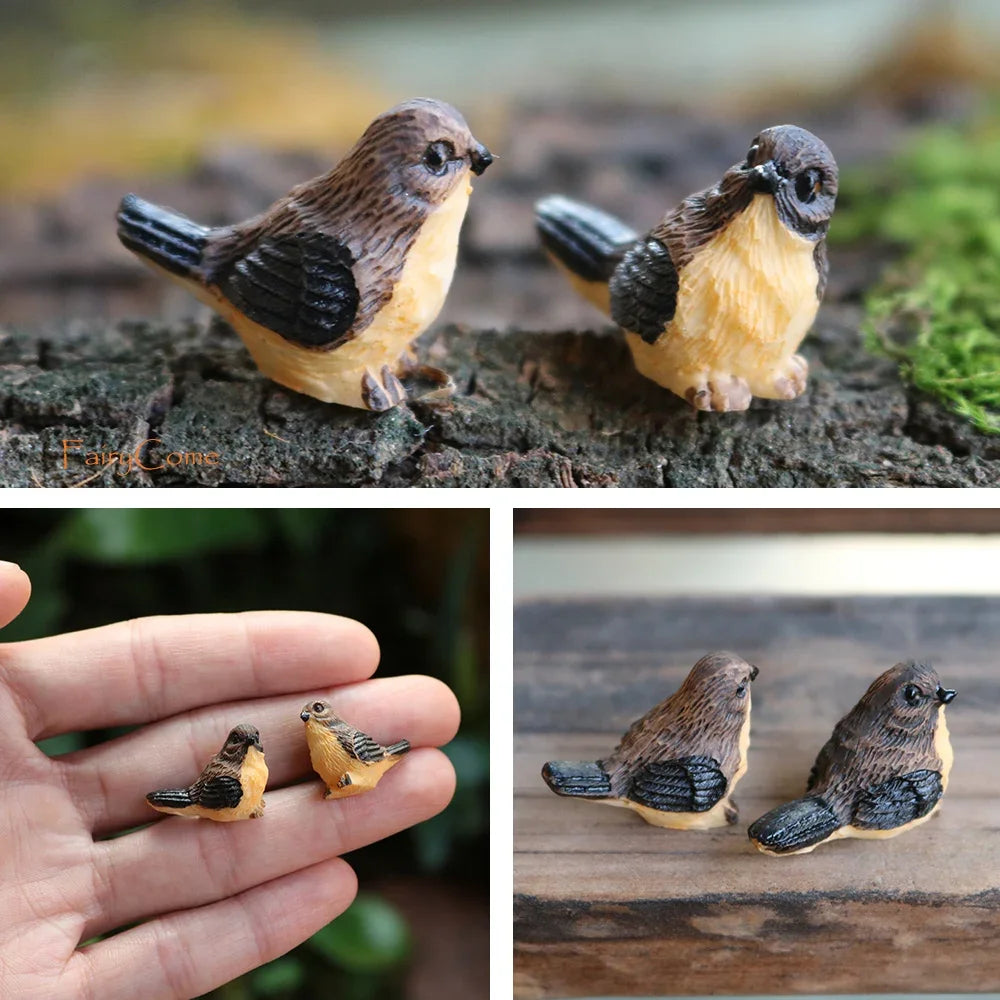 Mini Fairy Garden Figurines – Resin Fairy Statue Garden Decor