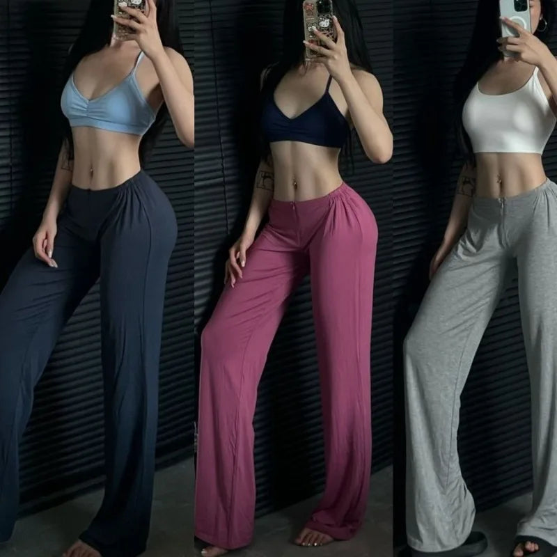 High-Waist Zipper Yoga Pants for Women