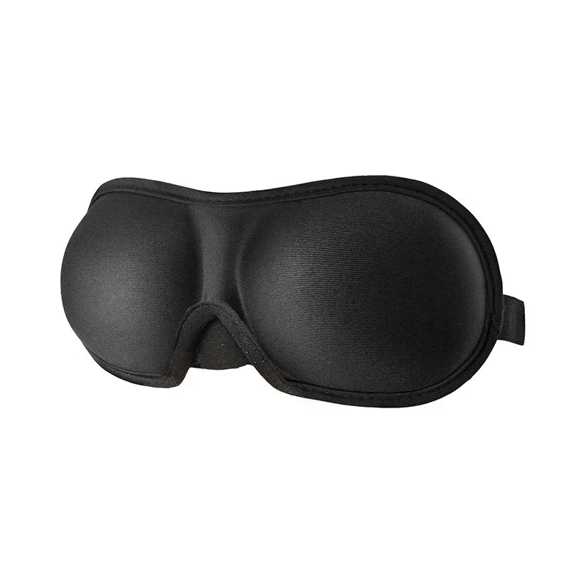 3D Sleep Mask – Soft Breathable Eye Mask for Travel & Night