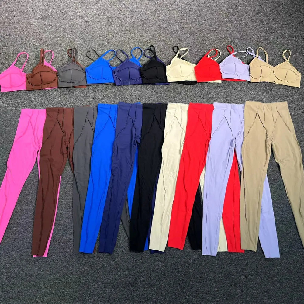 High Waist Flared Yoga Leggings for Women – Squat Proof Gym, Running & Workout Pants