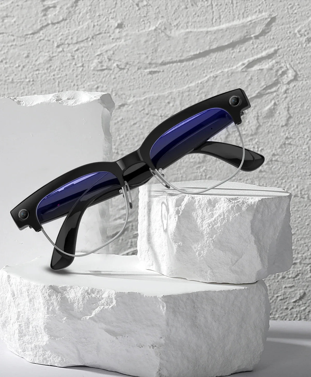 2026New AI Smart Glasses 8 Million HD Pixels Camera Photo Video Recording WIFI Transmission Sunglasses Call Music Play Men Women