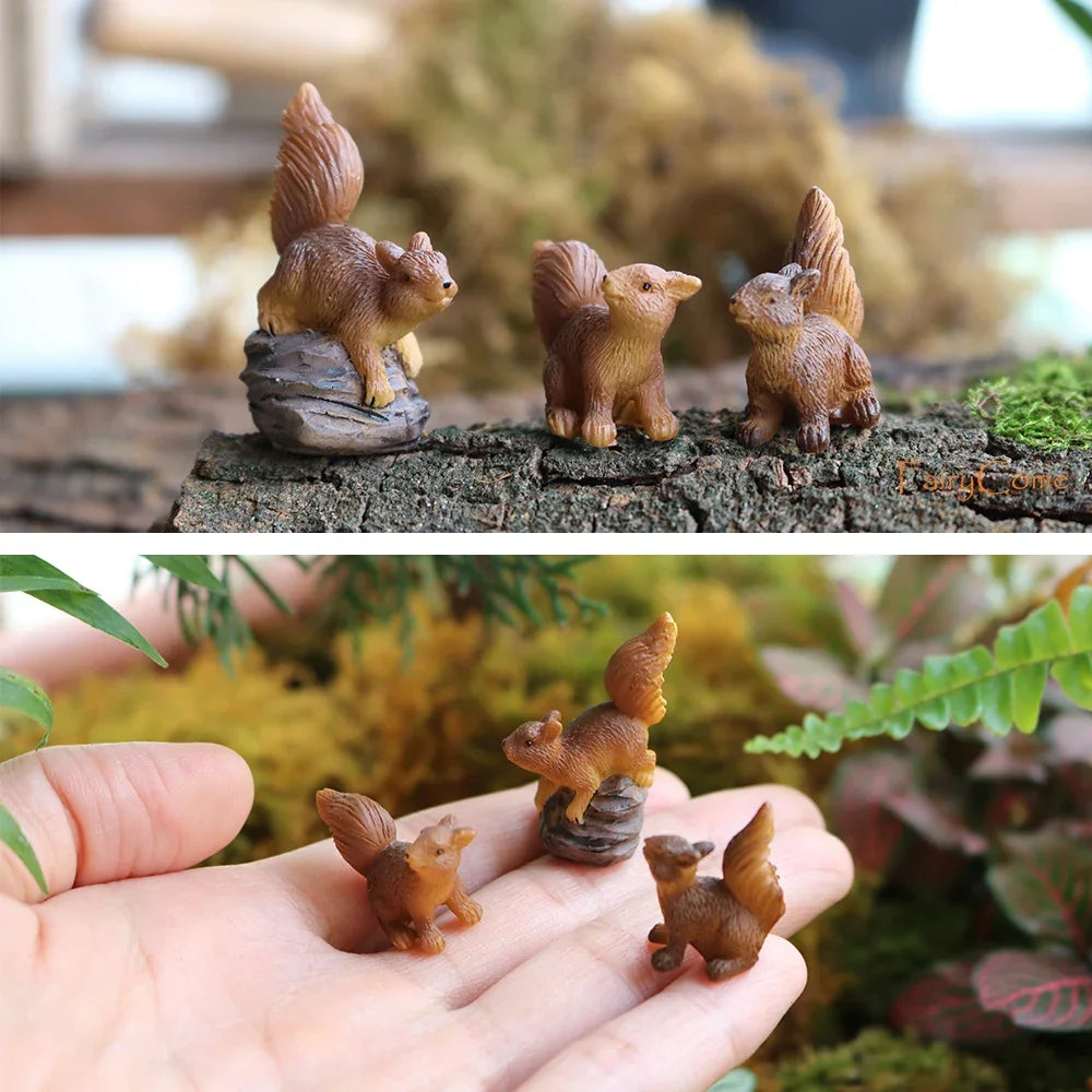 Mini Fairy Garden Figurines – Resin Fairy Statue Garden Decor