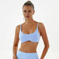 Solid Color Underwear Women Fitness Bra Yoga Vest Gym Sport Top Hollow Yoga Bras Back Push with Chest Pad Two Shoulder Straps