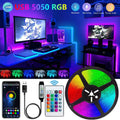 Smart Bluetooth RGB LED Strip Lights with App & Remote