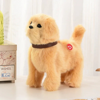 Interactive Walking Plush Dog Toy for Kids (Ages 1+)